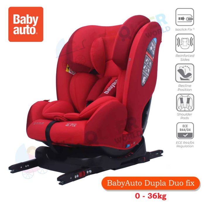 BABYAUTO DUPLAFIX RED
