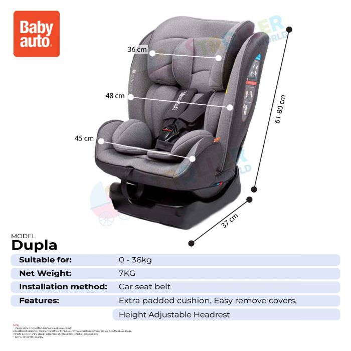 Baby auto car seat review clearance