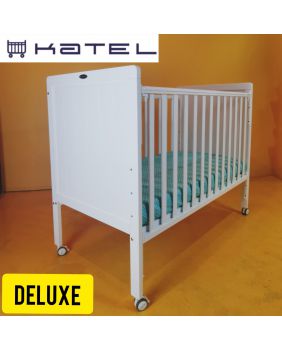 KATEL Baby Cot - Deluxe White
